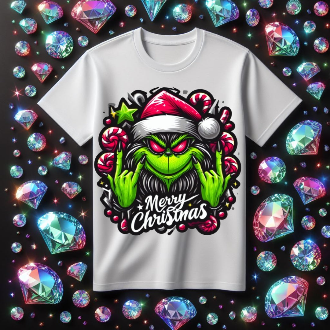 Metallic Grouch Sublimation/DTF T-Shirt Image Bundle