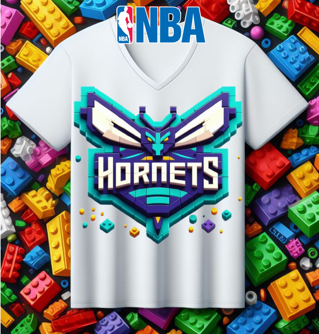 Lego Basketball Sublimation T-Shirt/DTF Image Bundle