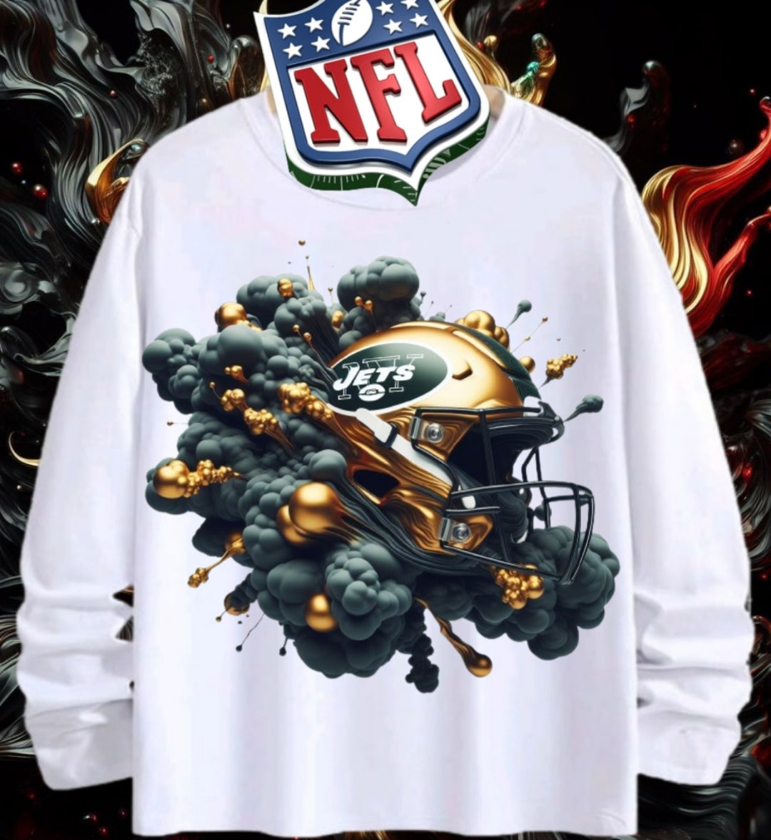 Gold Football Sublimation/DTF T-Shirt Images Bundle