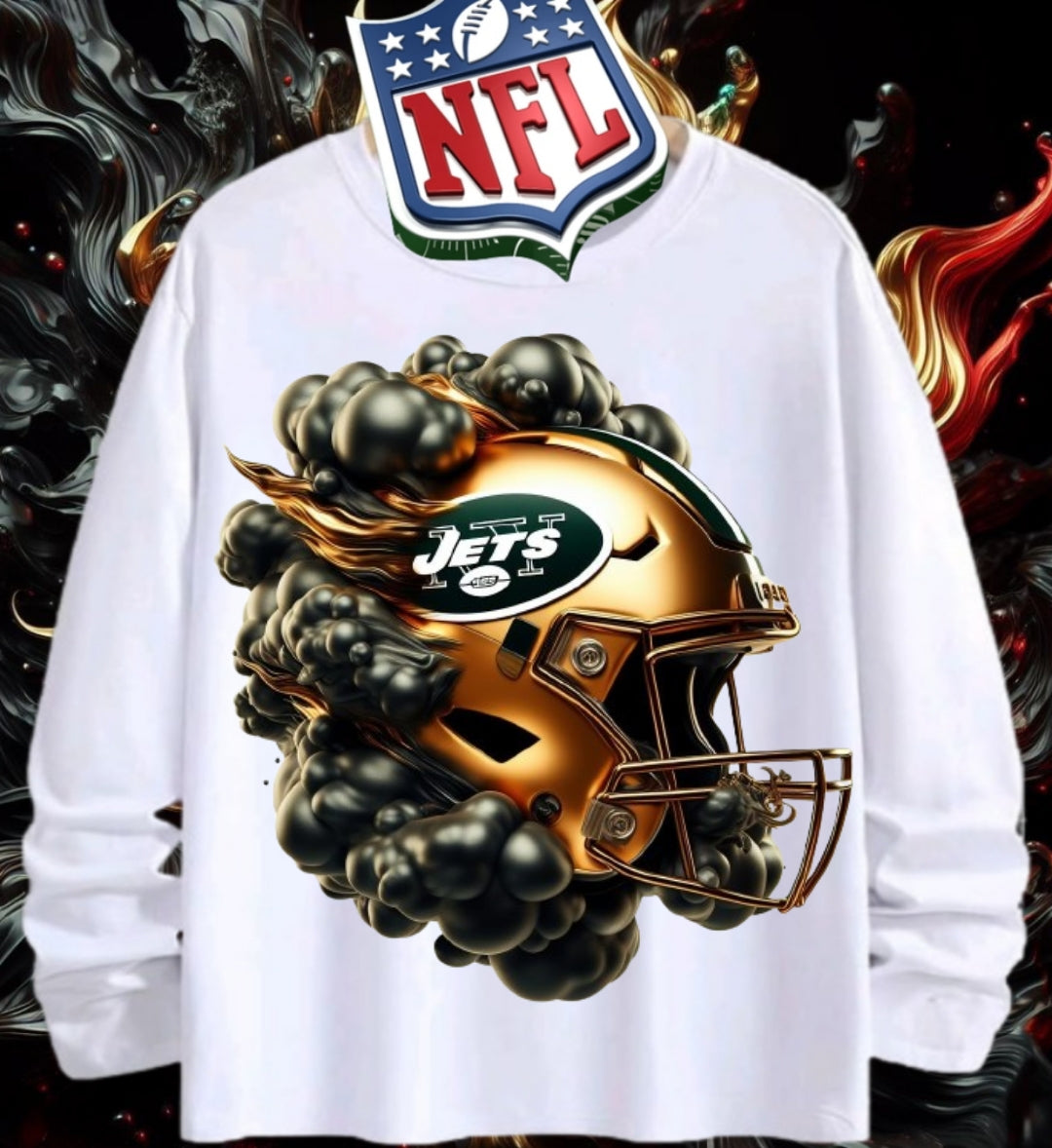 Gold Football Sublimation/DTF T-Shirt Images Bundle