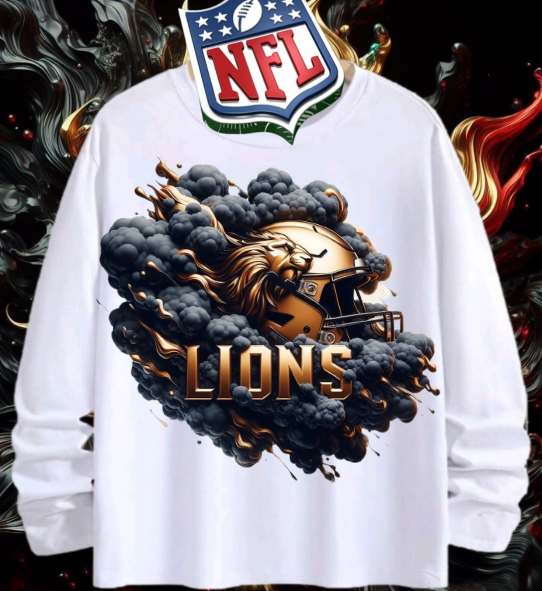 Gold Football Sublimation/DTF T-Shirt Images Bundle