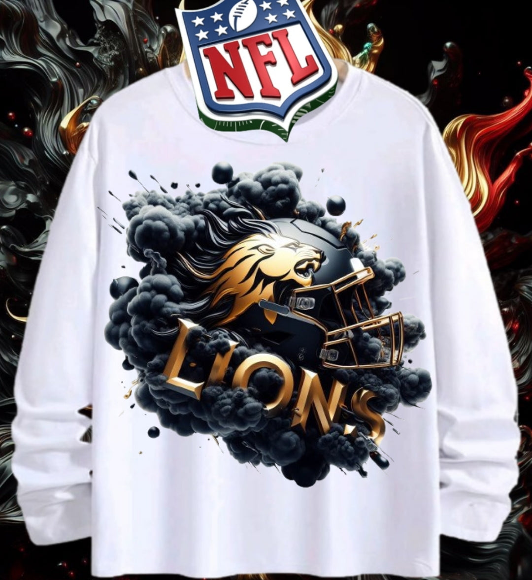 Gold Football Sublimation/DTF T-Shirt Images Bundle