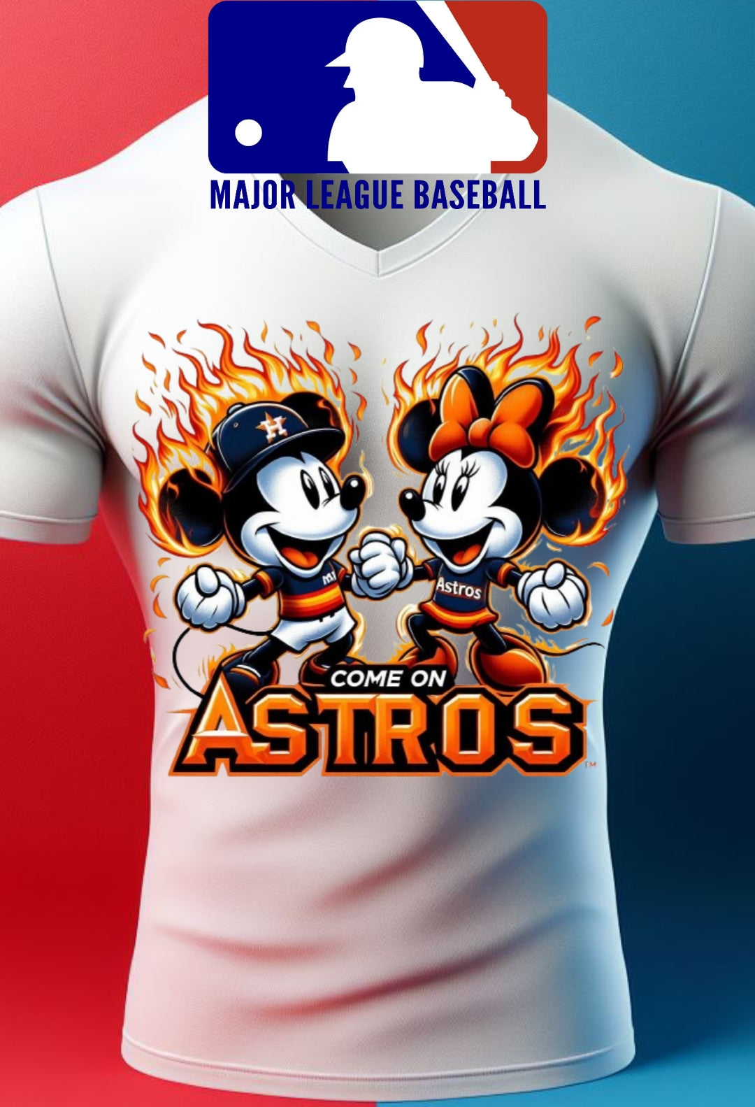 Baseball Mouse Sublimation/DTF T-Shirt Images Bundle