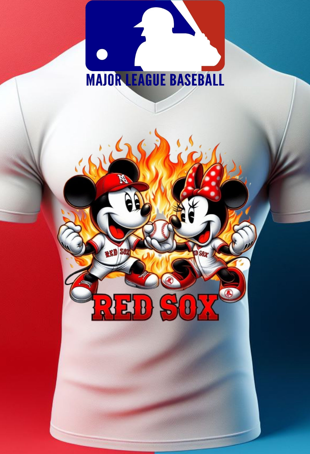 Baseball Mouse Sublimation/DTF T-Shirt Images Bundle