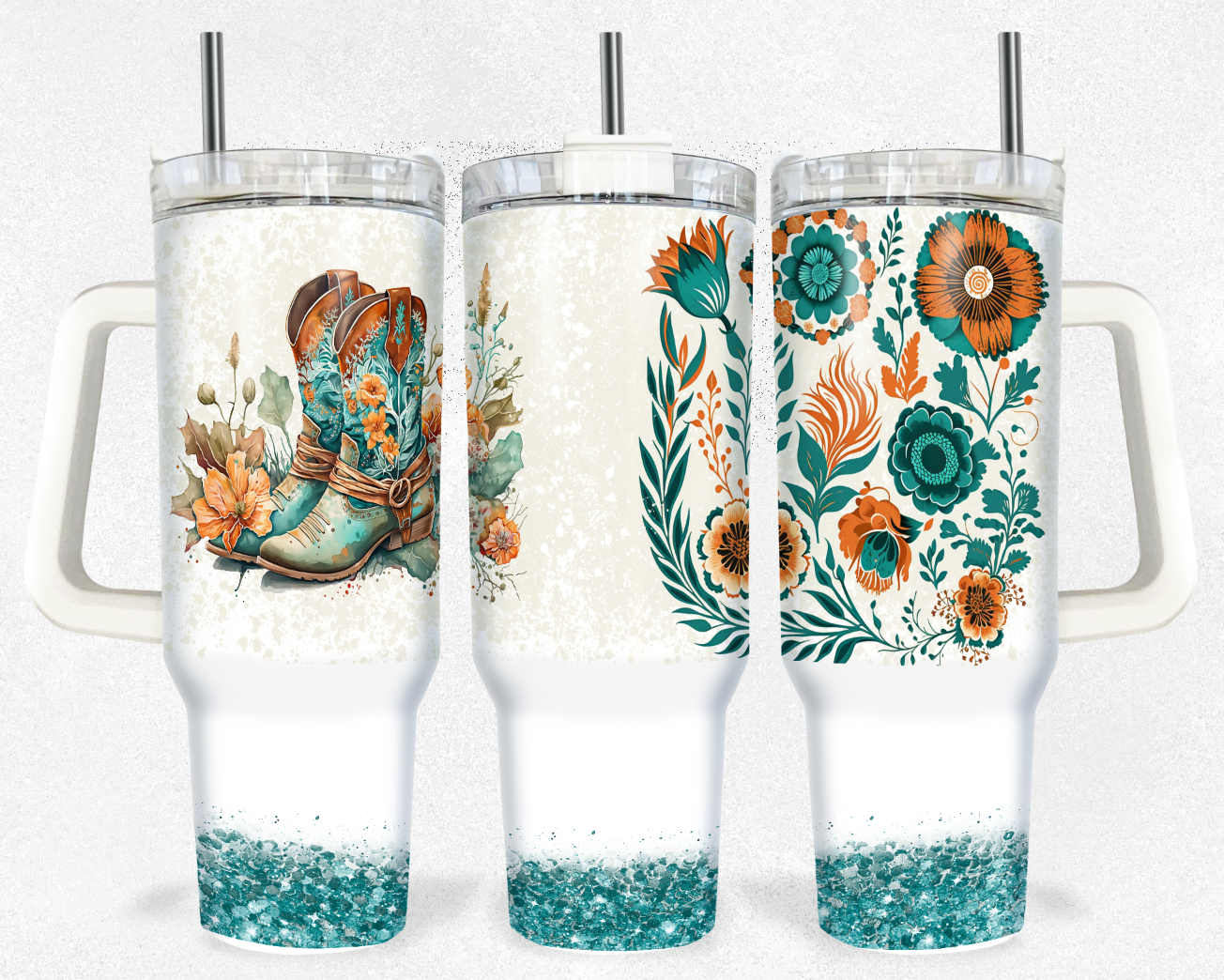 Boots Sublimation 40oz Tumbler Image