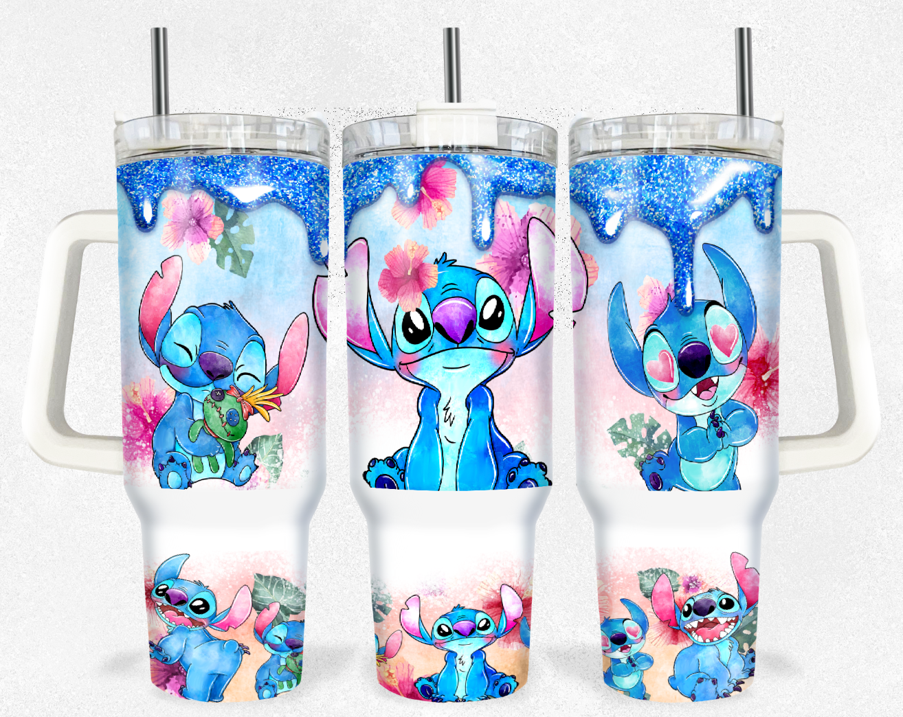 Cartoon Sublimation 40oz Tumbler Image