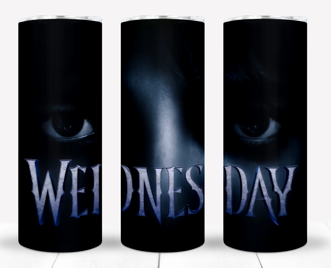 25+ Wednesday Addams Sublimation Tumbler Images Bundle 20 oz