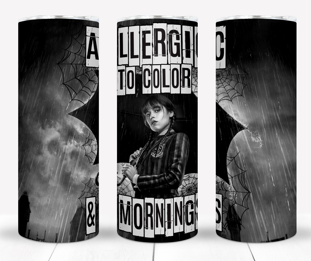 25+ Wednesday Addams Sublimation Tumbler Images Bundle 20 oz