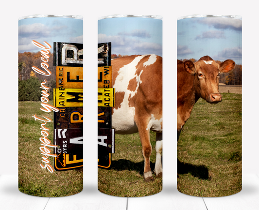 Farmer 20oz Sublimation Tumbler Image