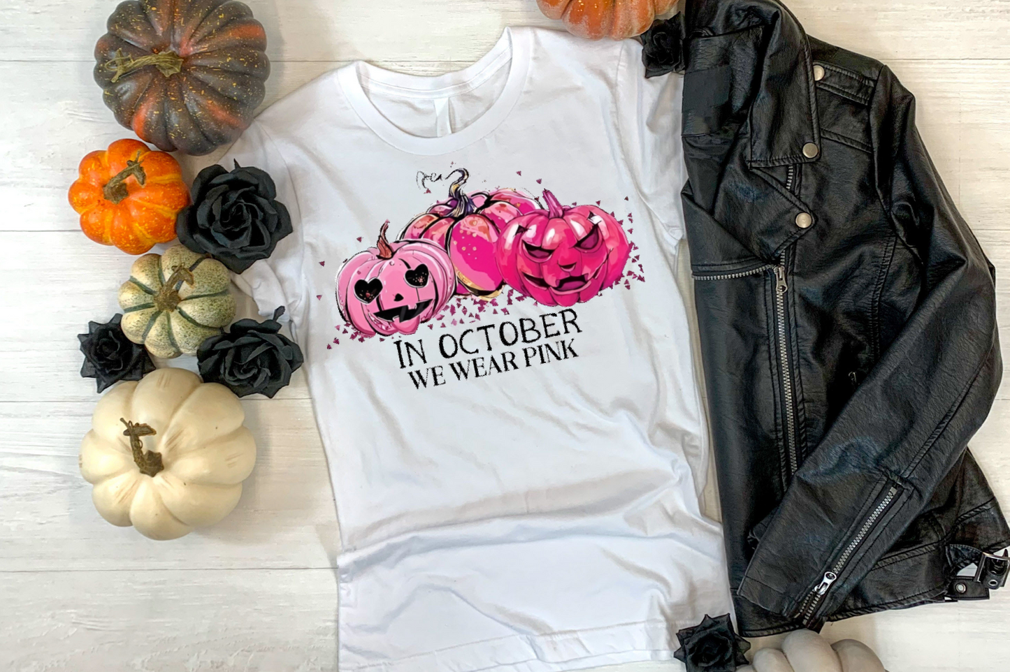 Horror Breast Cancer Sublimation/DTF T-Shirt Image Bundle