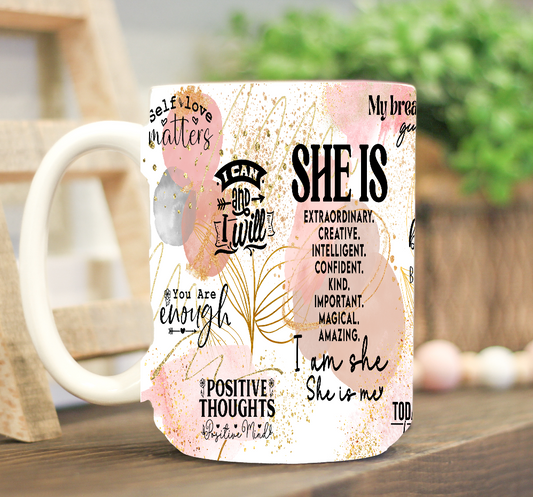 Inspirational  11/15oz Mug Sublimation Tumbler Image