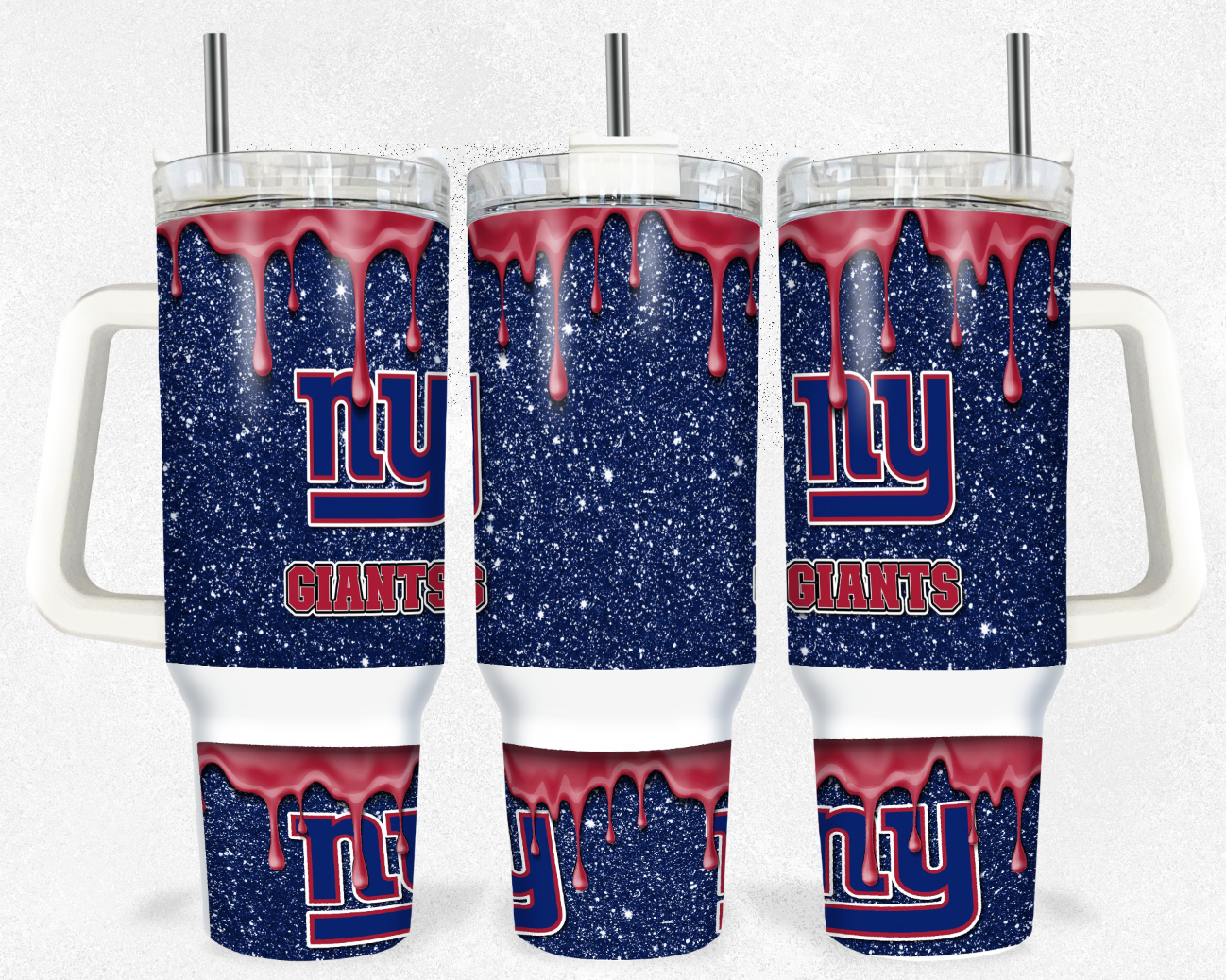 Football Sublimation Tumbler Image 40oz