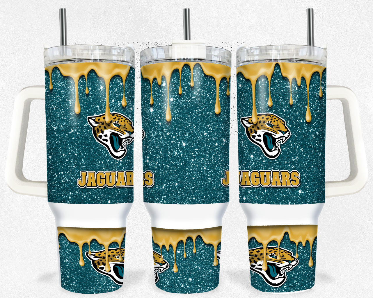 Football Sublimation Tumbler Image 40oz