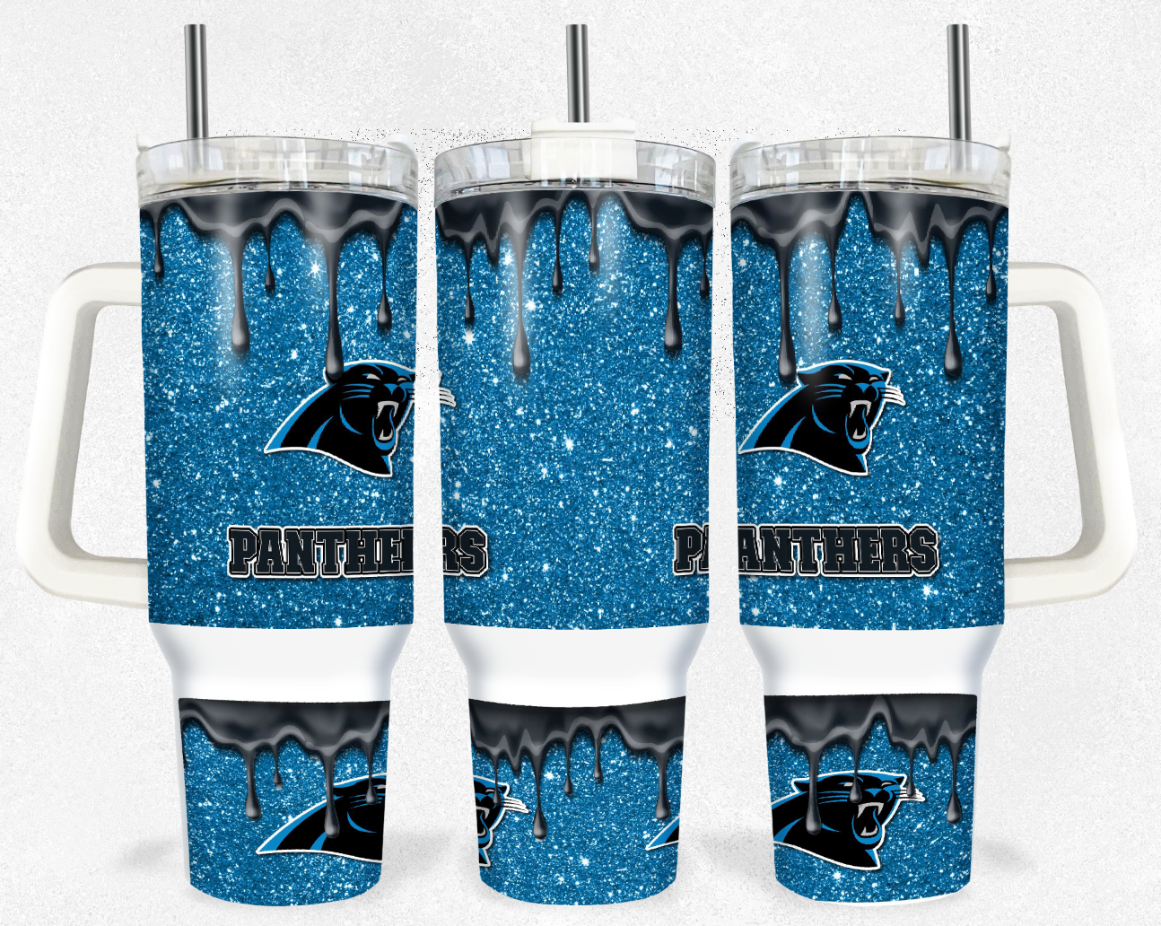 Football Sublimation Tumbler Image 40oz