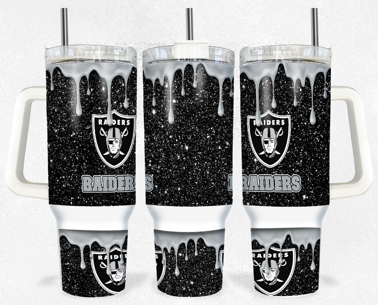 Football Sublimation Tumbler Image 40oz