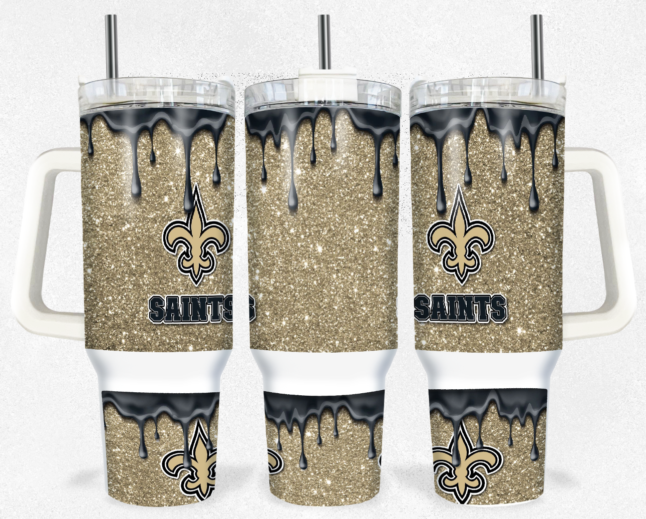 Football Sublimation Tumbler Image 40oz