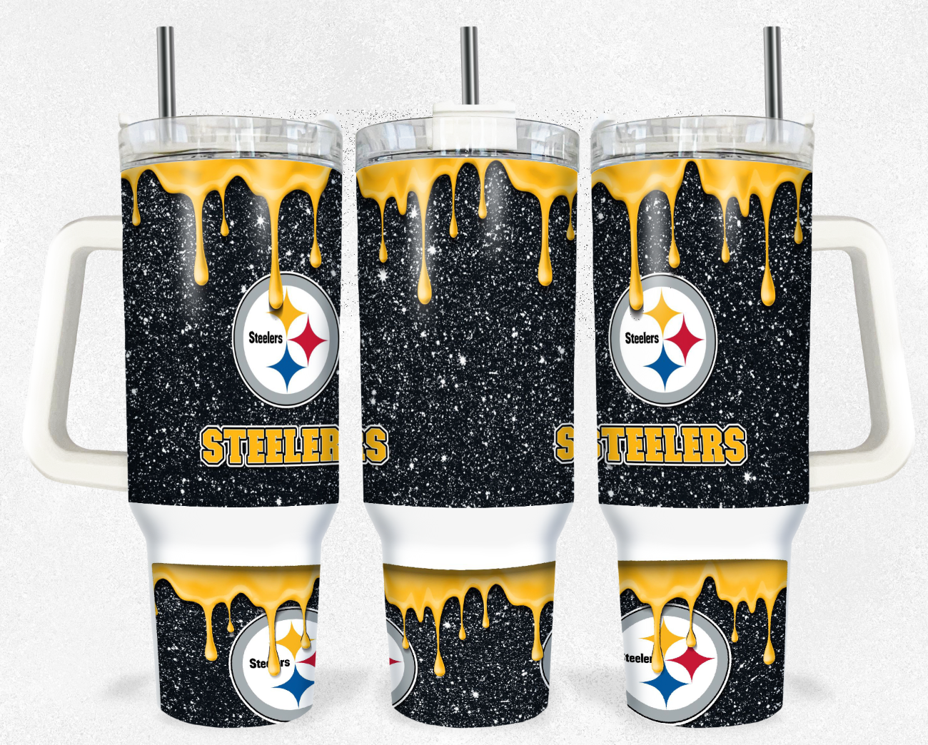 Football Sublimation Tumbler Image 40oz