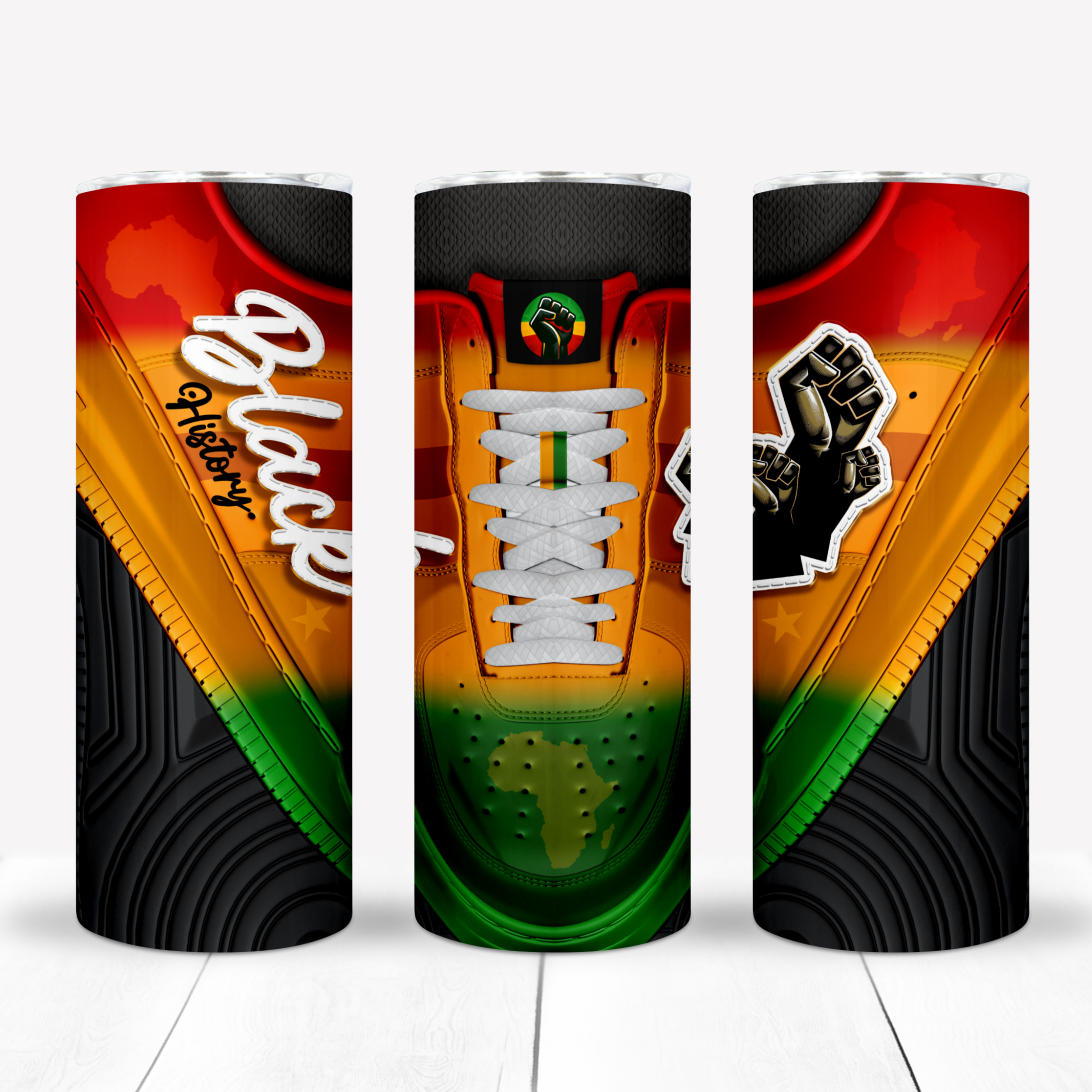 Black History 20oz Sublimation Image