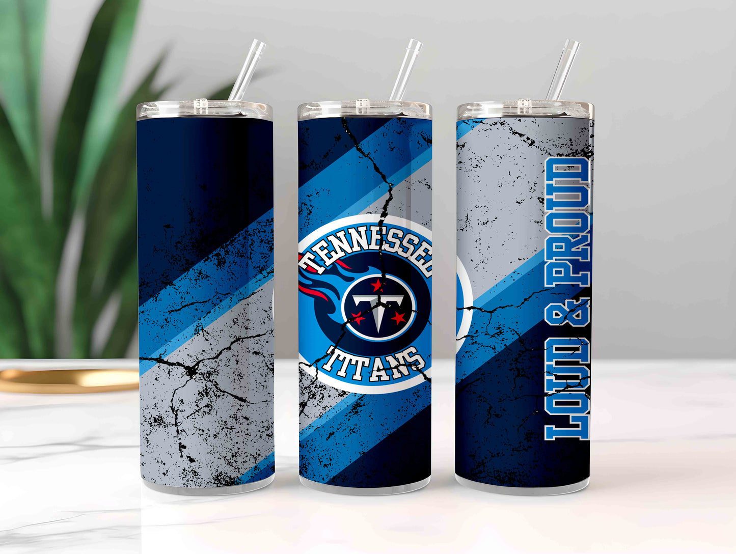 Football 20oz Sublimation Tumbler Image