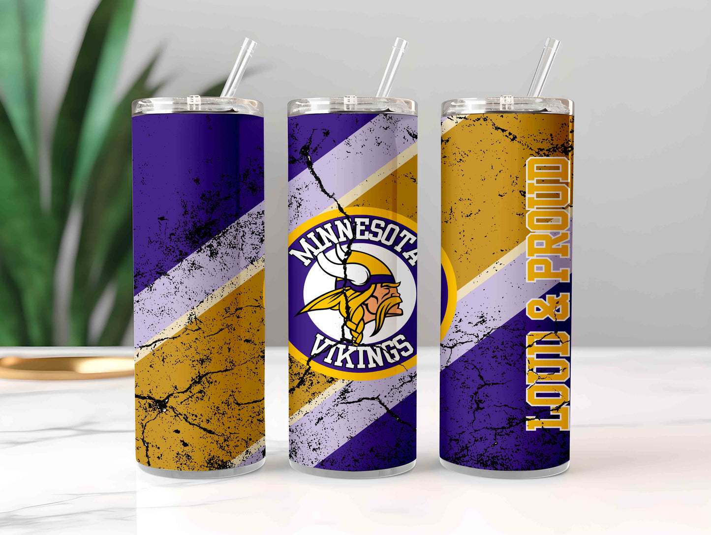 Football 20oz Sublimation Tumbler Image