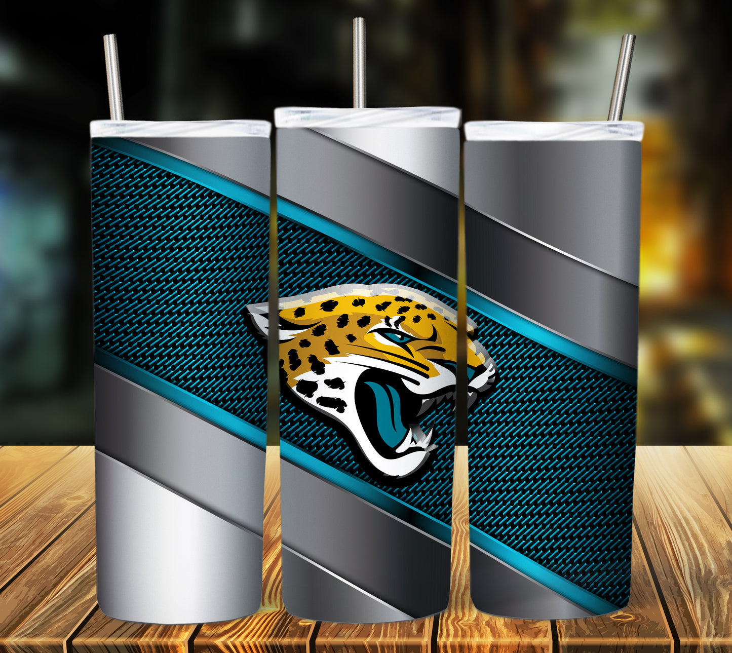 Football 20oz Sublimation Tumbler Image