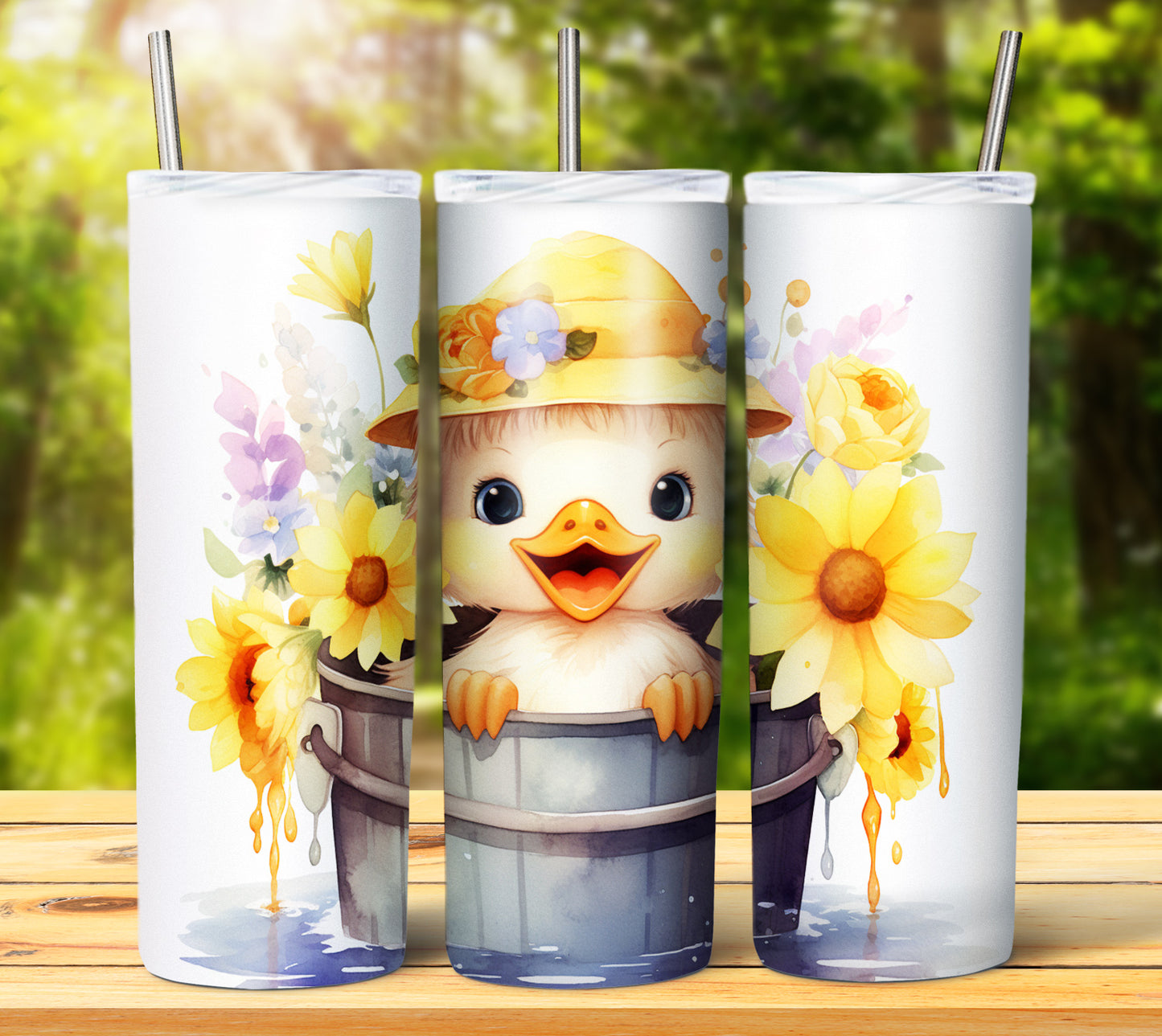 Cute Animal Buckets Sublimation 20oz Images Bundle