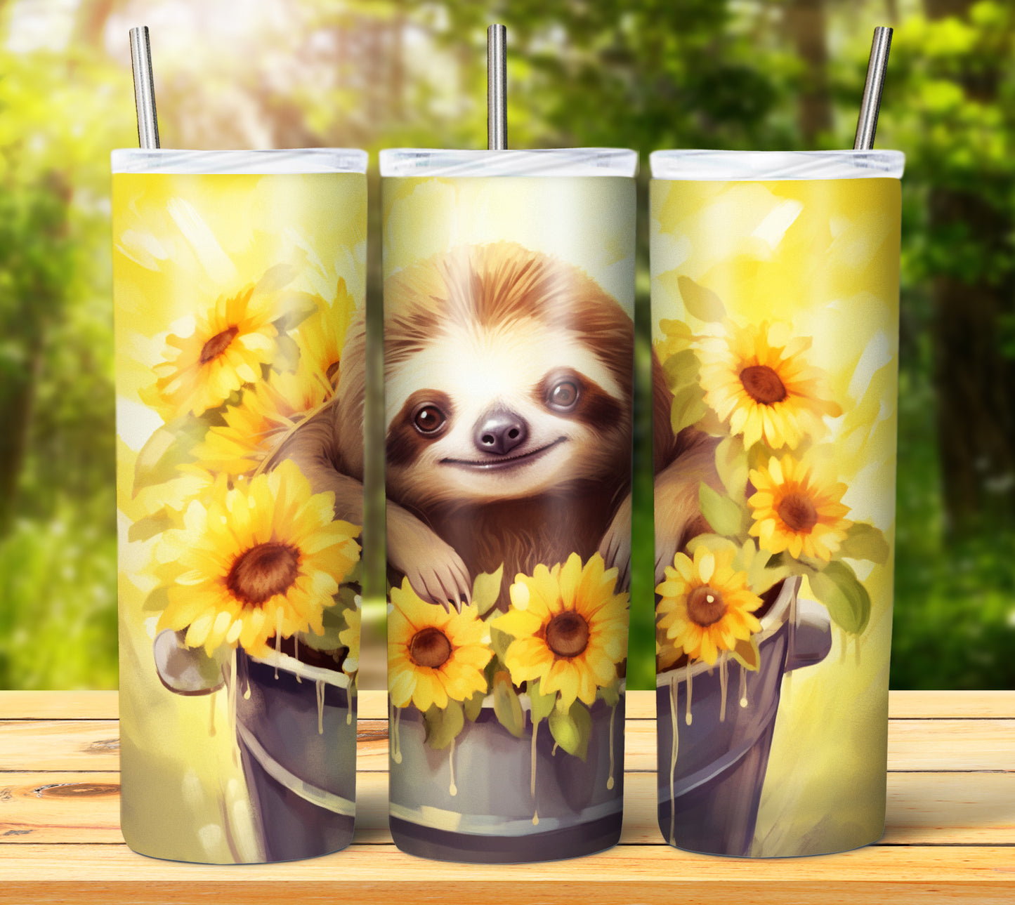 Cute Animal Buckets Sublimation 20oz Images Bundle