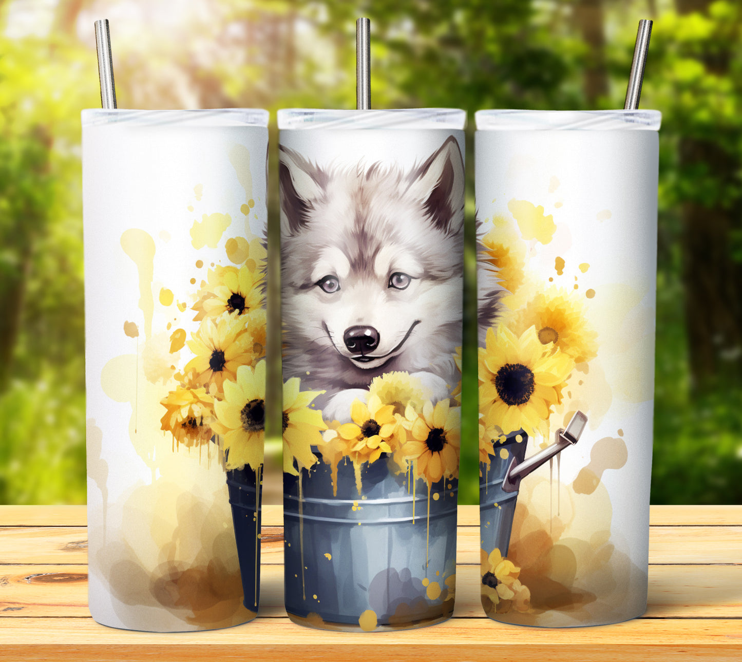 Cute Animal Buckets Sublimation 20oz Images Bundle