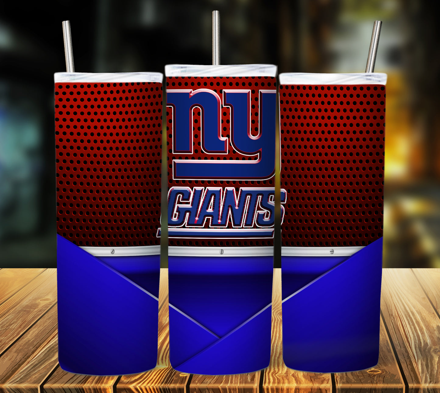 Football 20oz Sublimation Tumbler Image