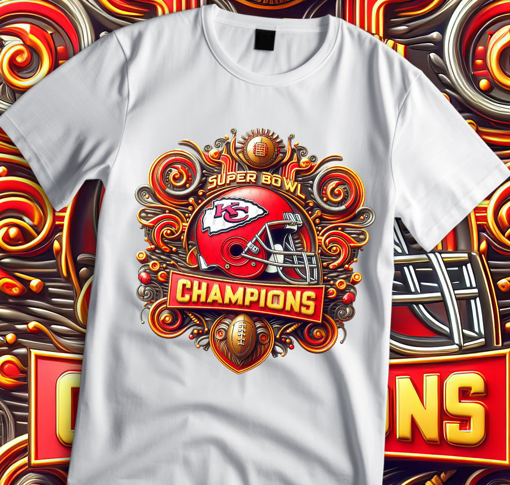 Superbowl Champs Sublimation/DTF T-Shirt Image Bundle