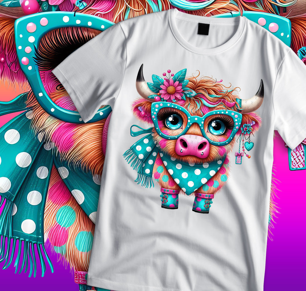 Cute Farm Animals Sublimation T-Shirt Image Bundle