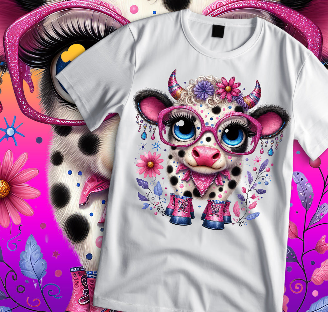 Cute Farm Animals Sublimation T-Shirt Image Bundle