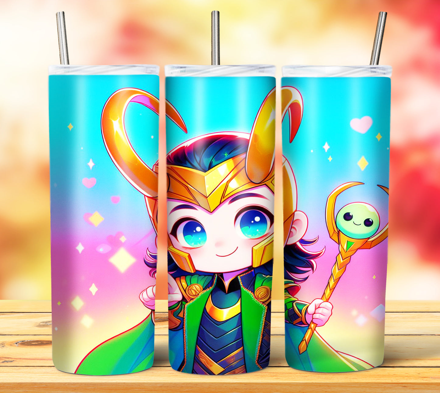 Cute Superhero Sublimation 20oz Tumbler Images Bundle