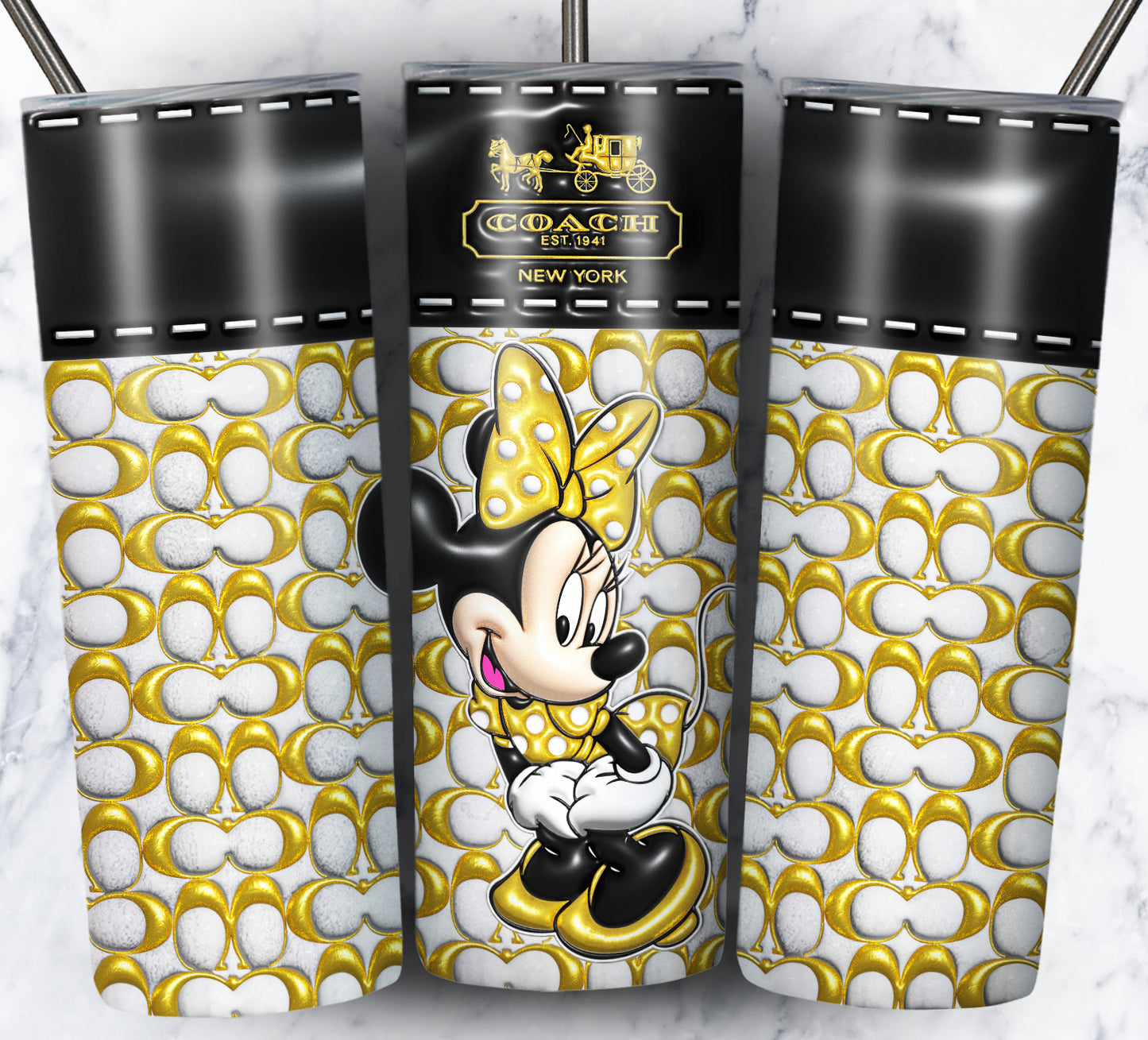 Luxury Bag 20oz Sublimation Tumbler Image