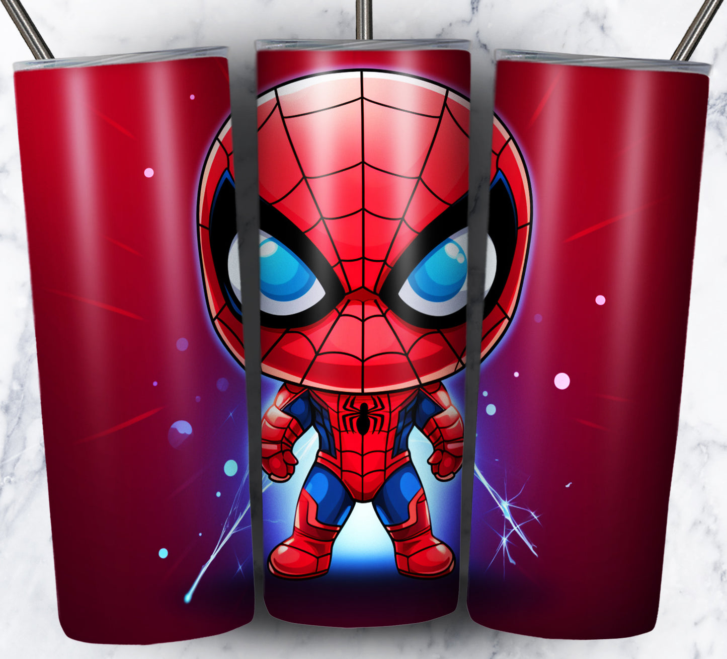 130+ Kid Cartoon Superhero Sublimation 20oz Tumbler Images Bundle