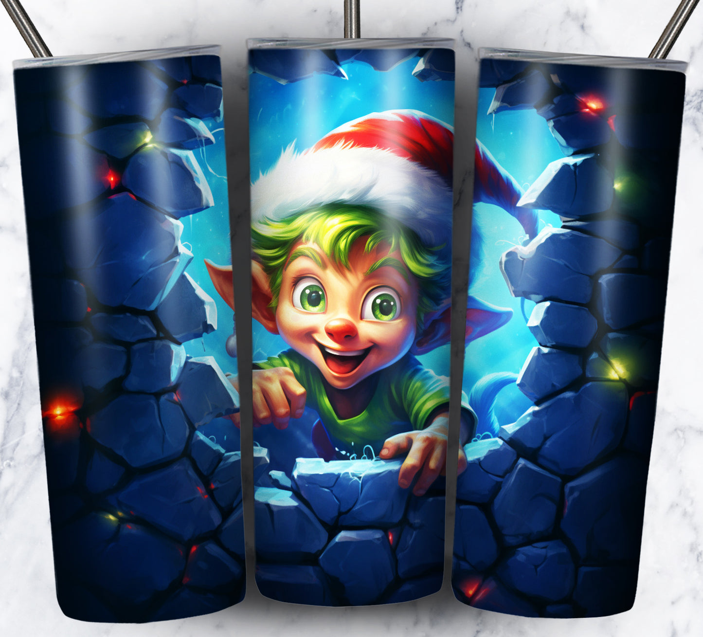 40+ 3D Christmas Sublimation 20oz Images Bundle