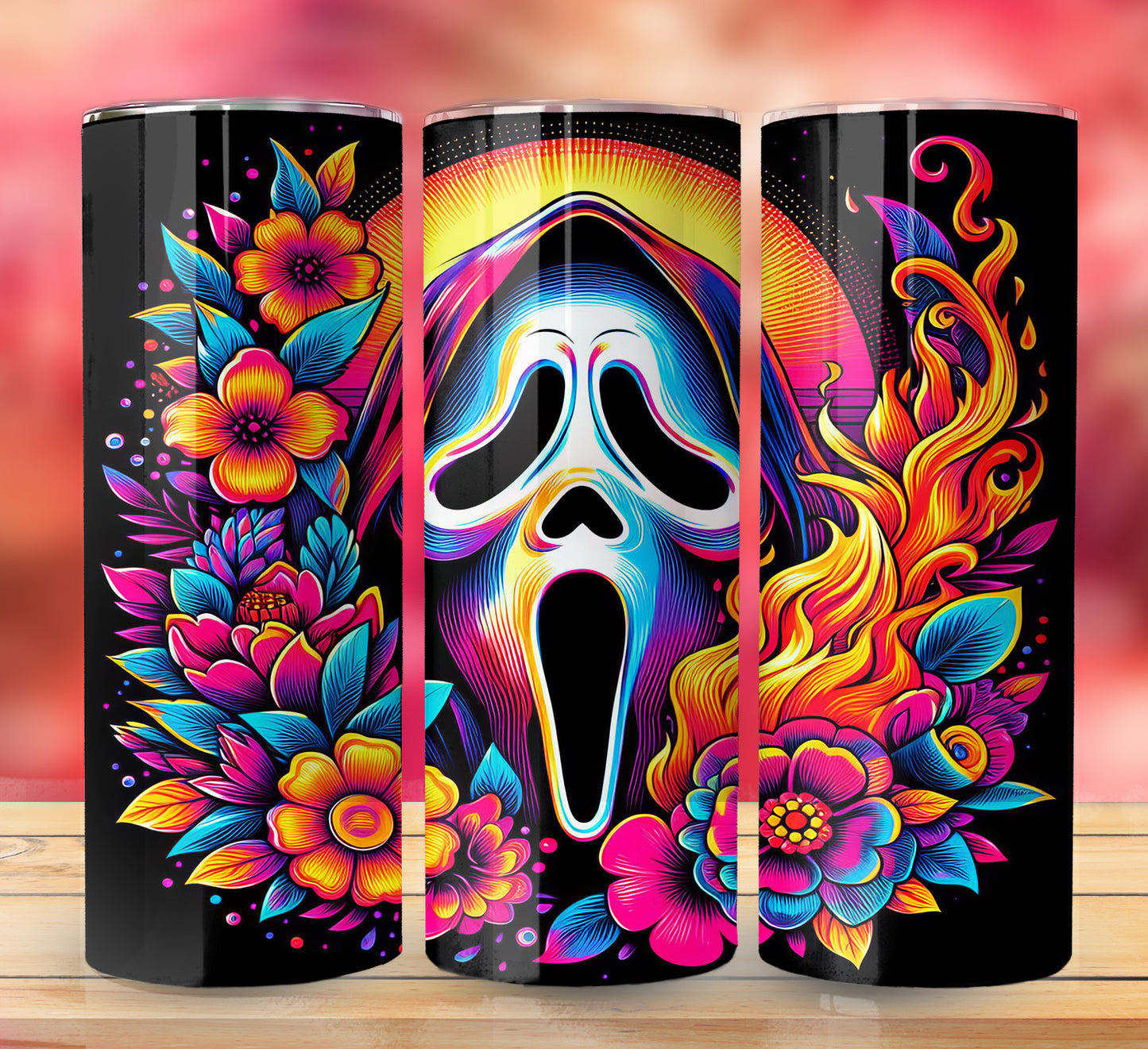 Floral Halloween Bundle Pack 20oz Sublimation Images