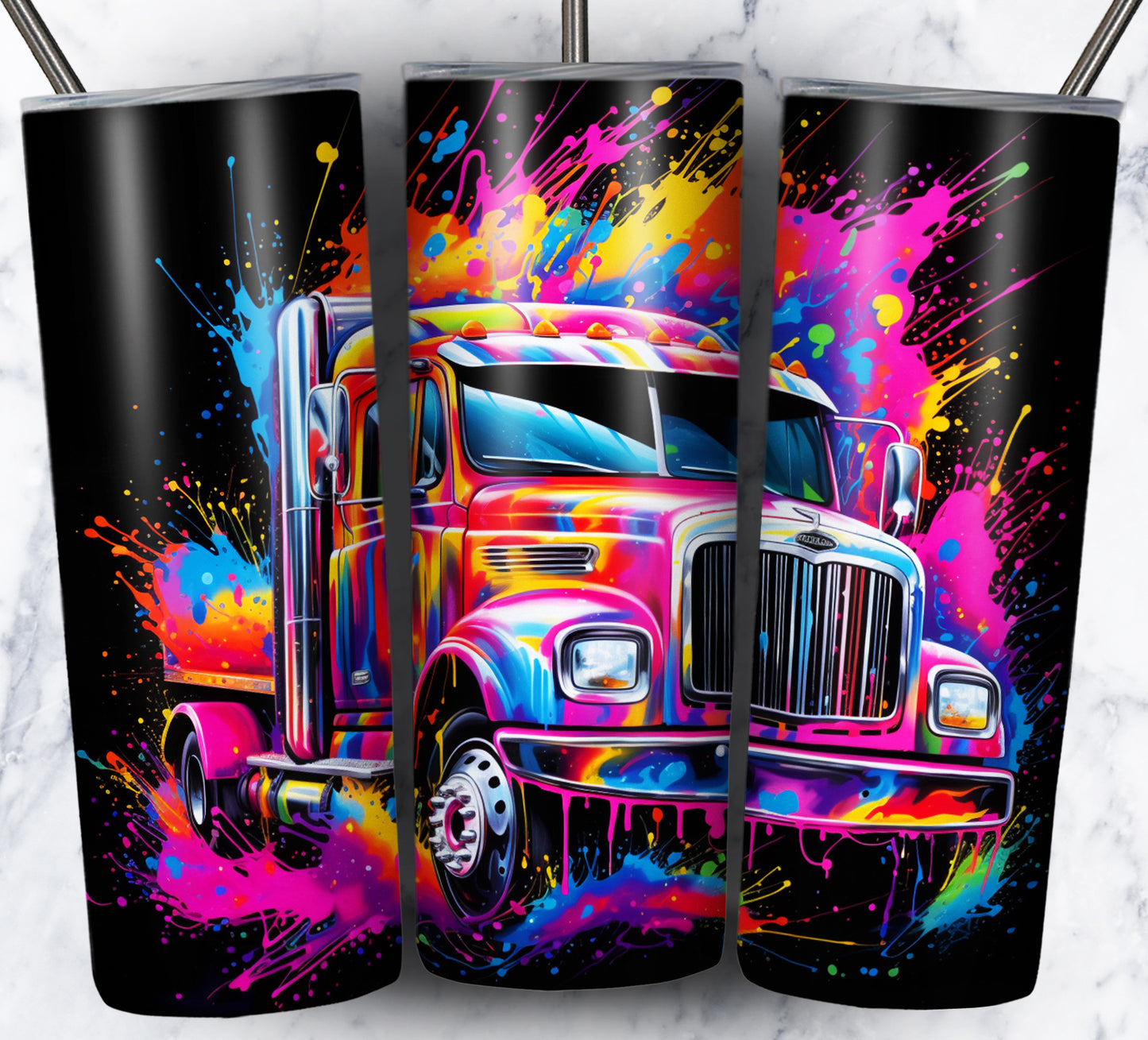 Various Cars Sublimation 20oz Tumbler Images Bundle