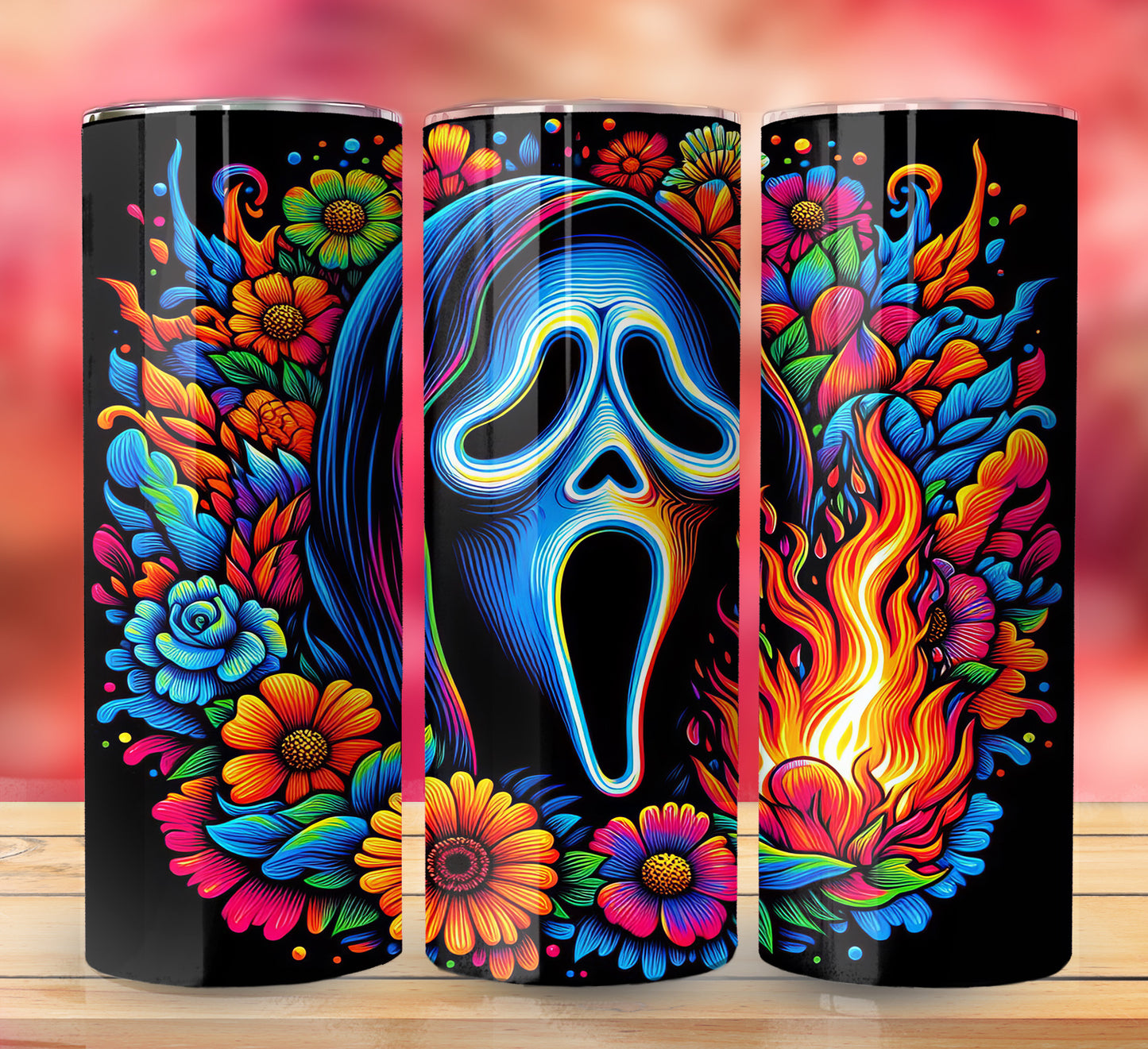 Floral Halloween Bundle Pack 20oz Sublimation Images