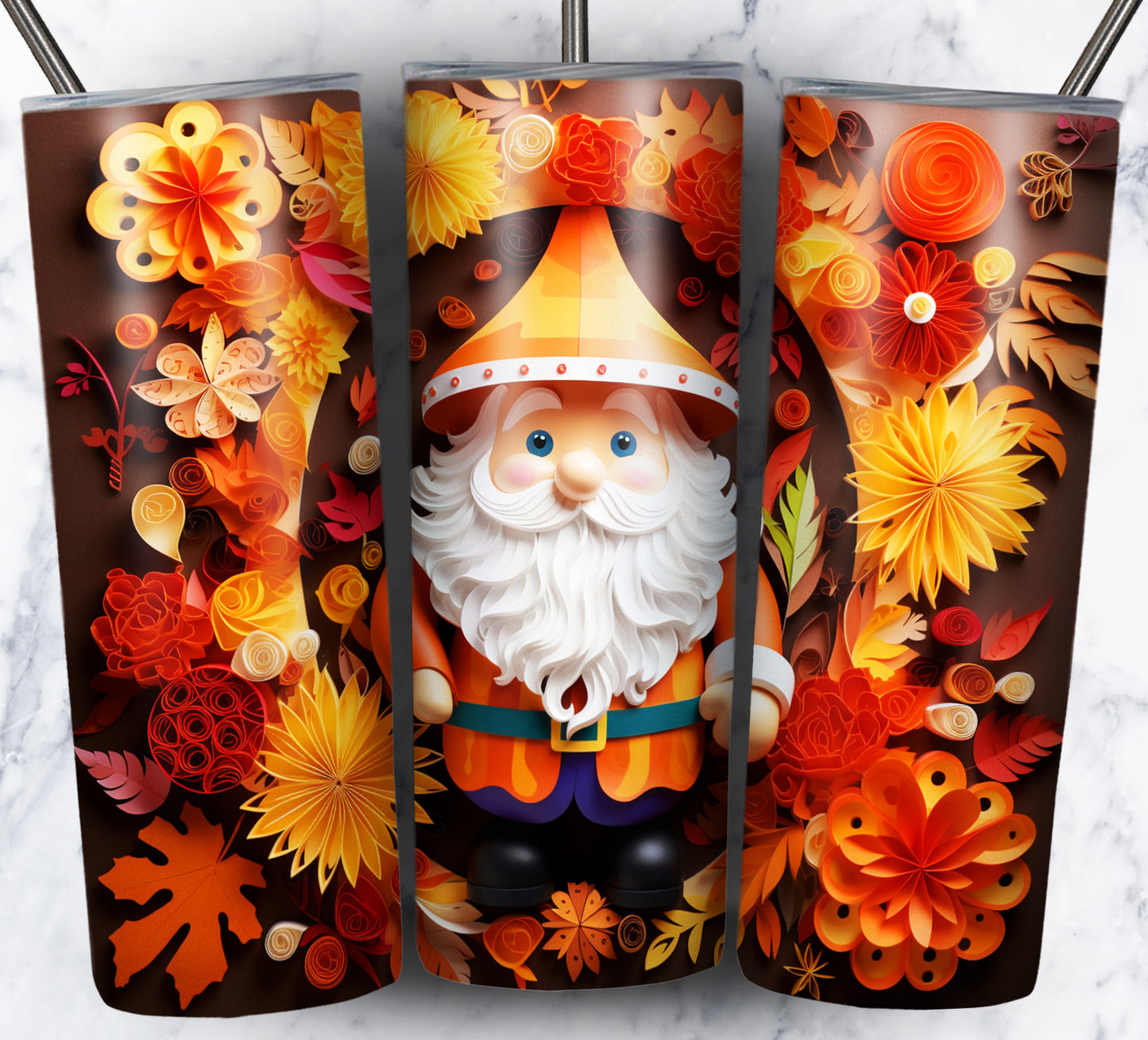 120+ Halloween Gnomes Sublimation 20oz Images Bundle