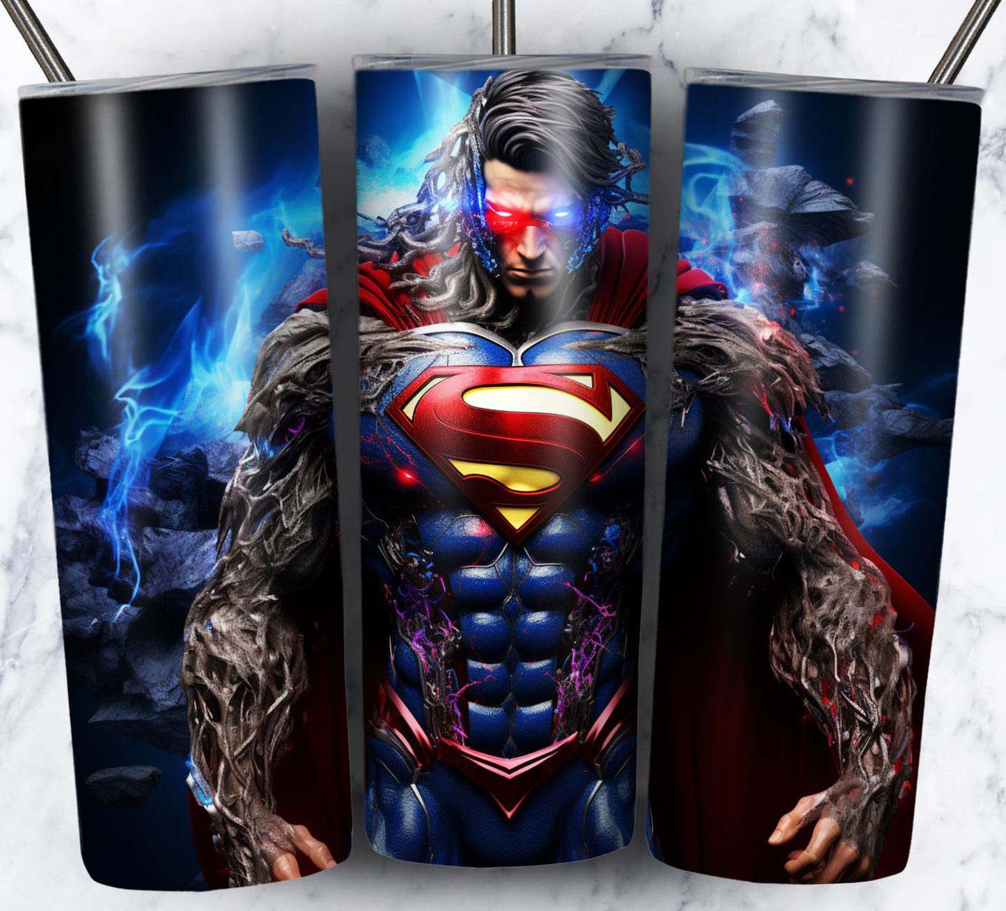 Superhero Sublimation 20oz Tumbler Images Bundle