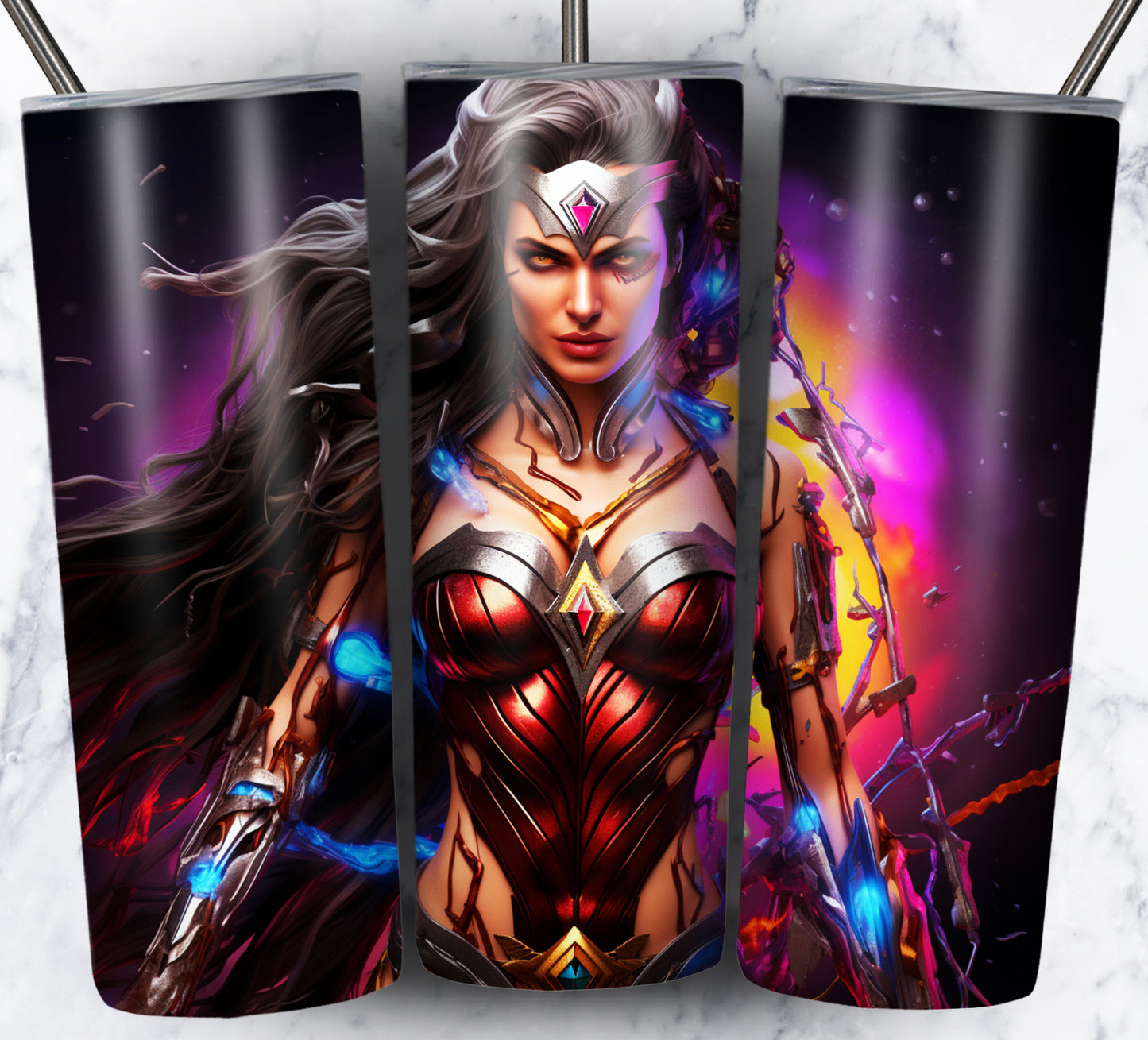 Superhero Sublimation 20oz Tumbler Images Bundle