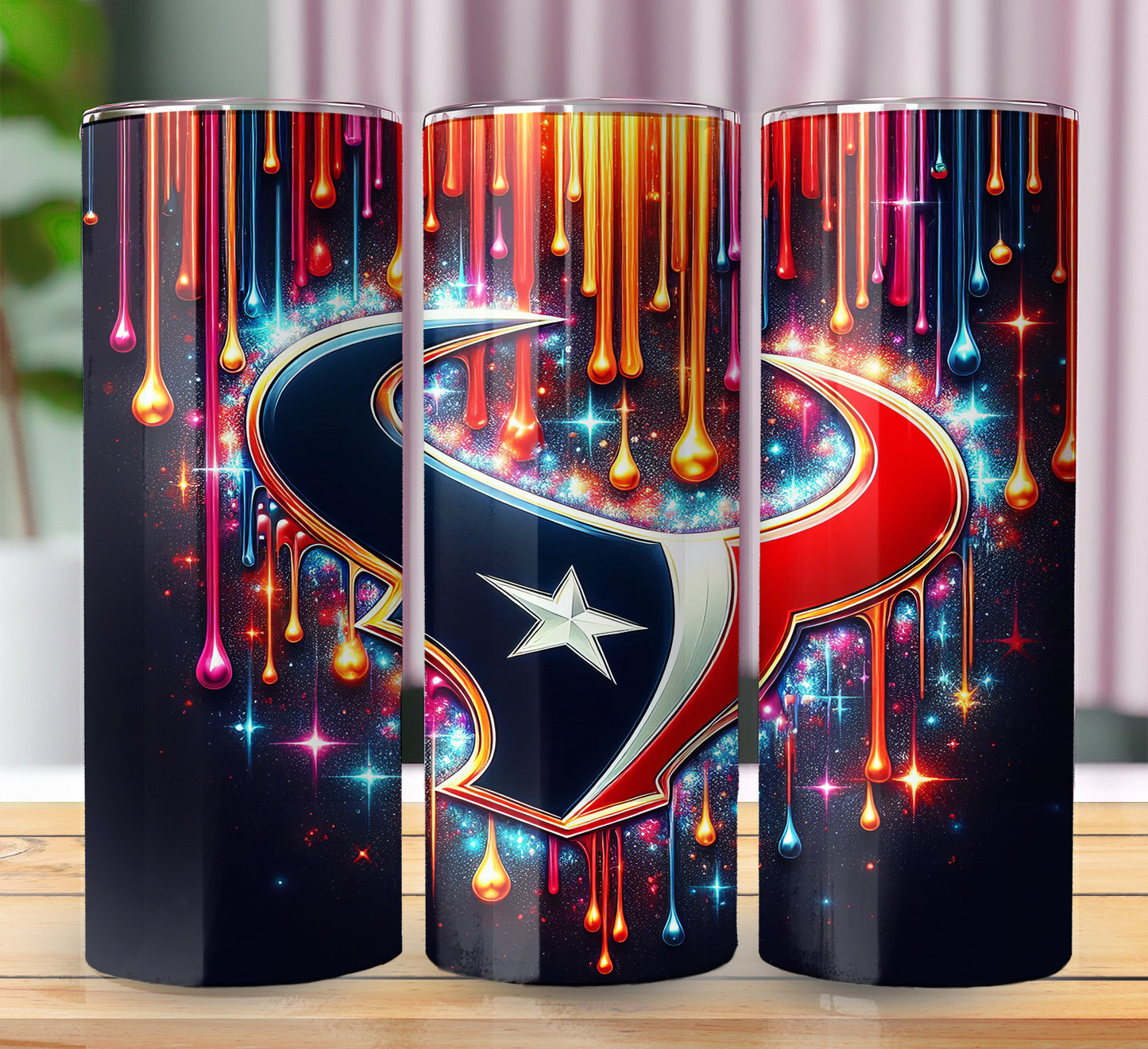 Football 20oz Sublimation Tumbler Image