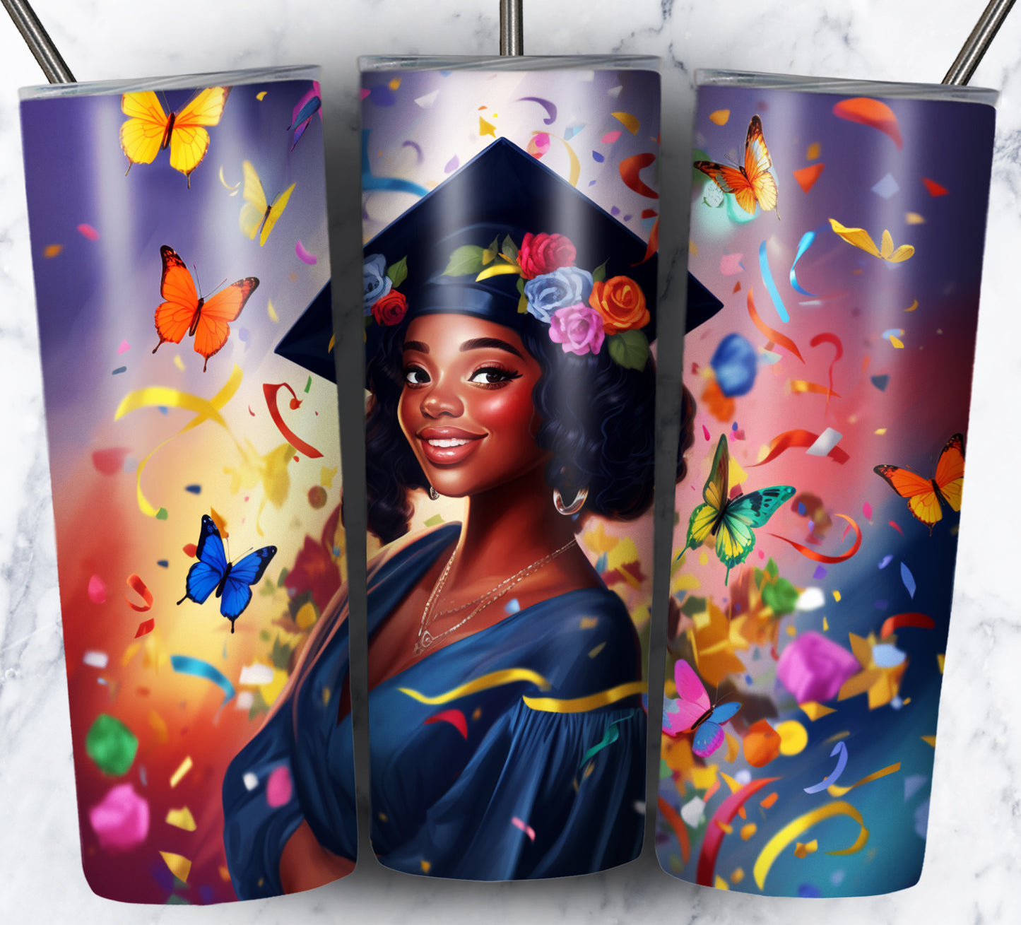 Graduation Sublimation 20oz Tumbler Images Bundle