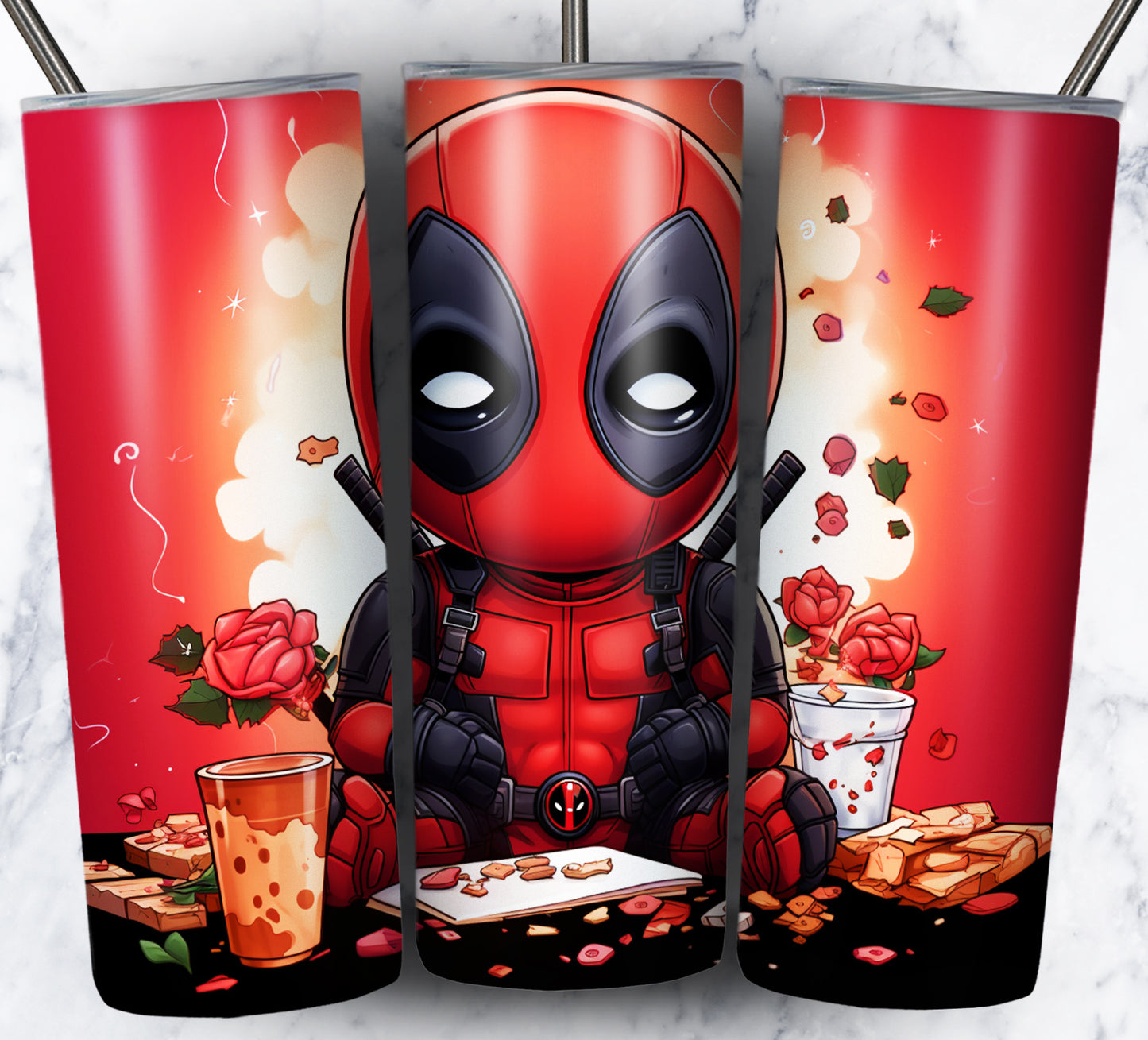 130+ Kid Cartoon Superhero Sublimation 20oz Tumbler Images Bundle