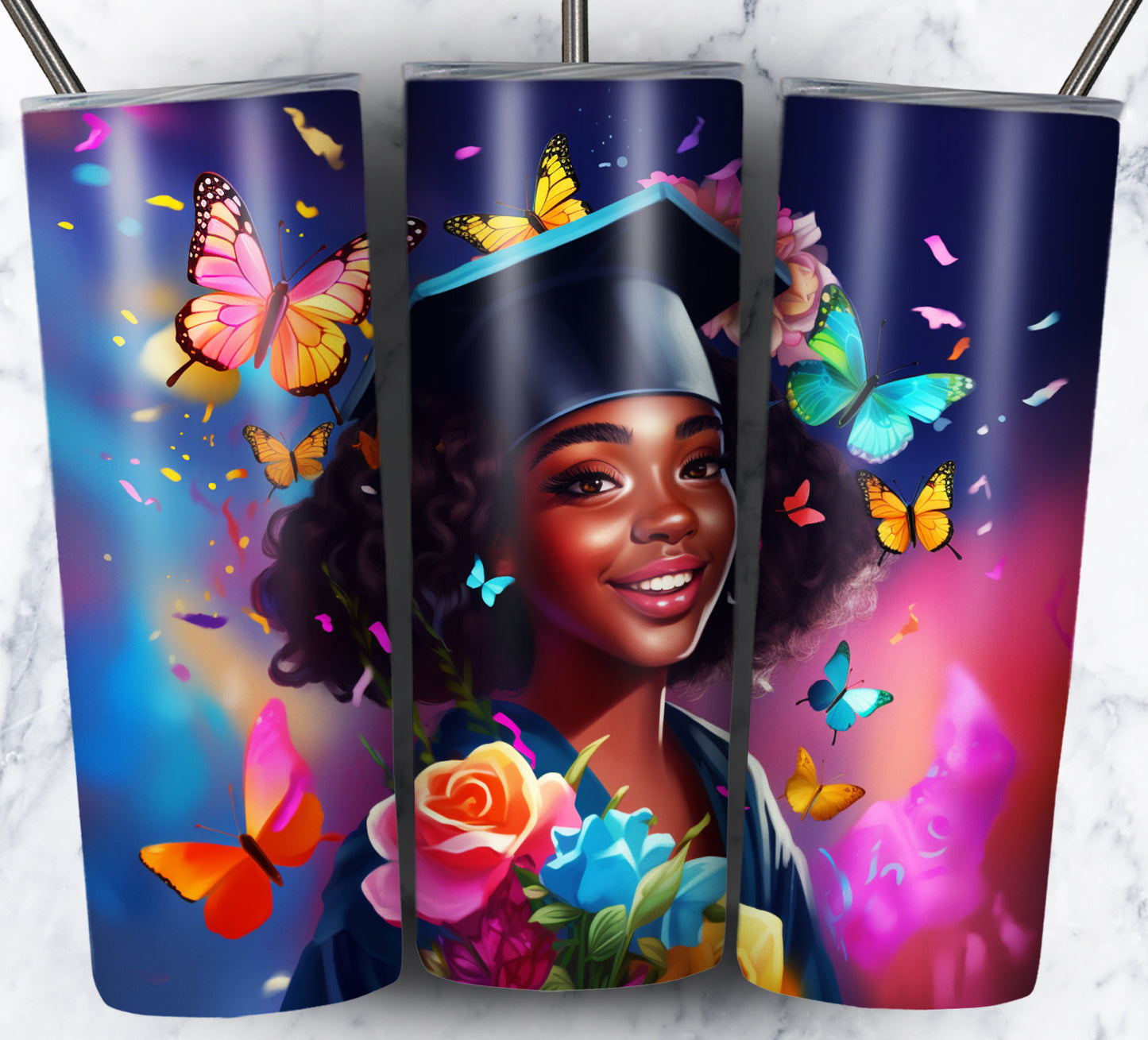 Graduation Sublimation 20oz Tumbler Images Bundle