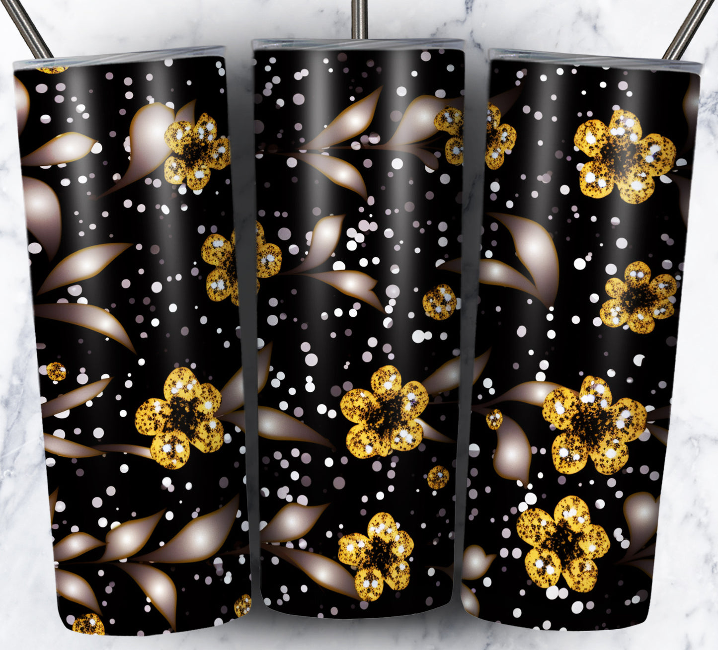 Leopard Glitter Sublimation 20oz Images Bundle