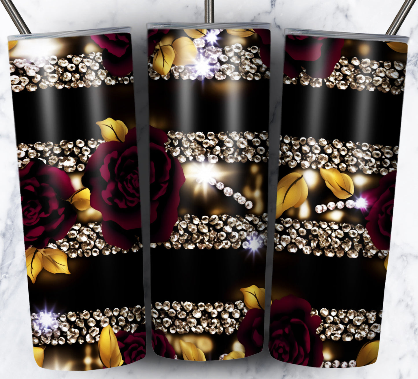 Leopard Glitter Sublimation 20oz Images Bundle