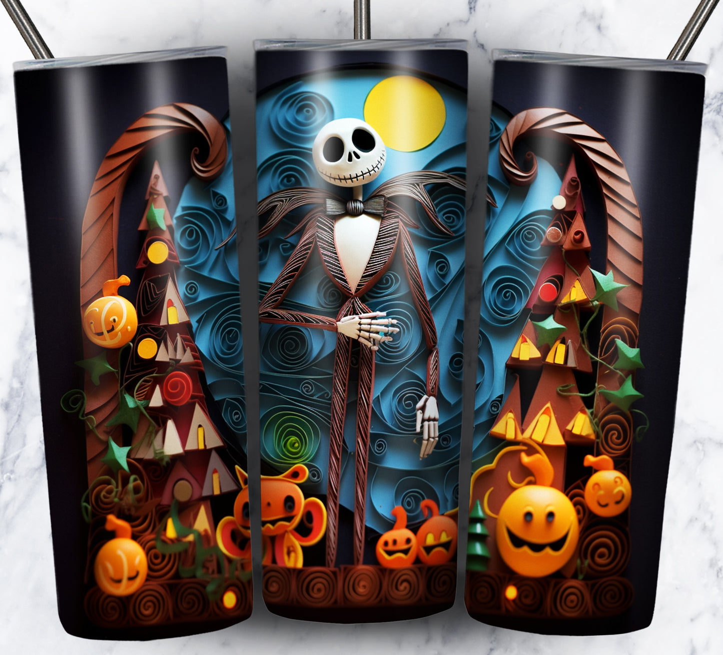 130+ Nightmare Christmas Sublimation 20oz Images Bundle