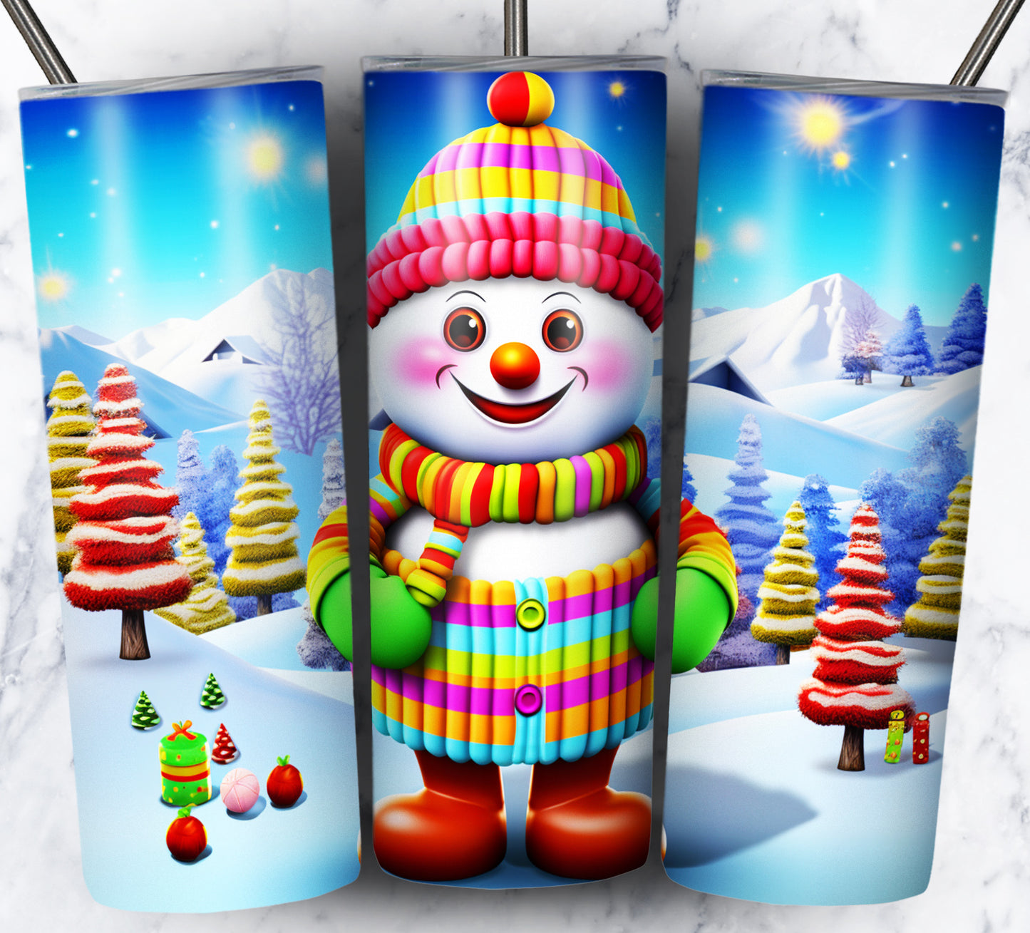 20+ Christmas Sublimation 20oz Images Bundle